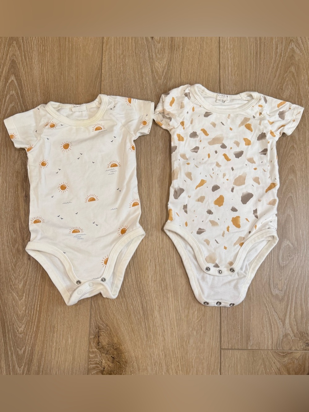 Firsts by Petit Lem // Onsies // 6 Months